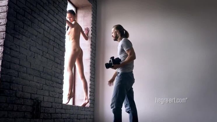 [Hegre] - Eva Beautiful Sex Contortionist Brunette Girl - Erica F