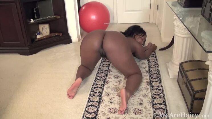 [WeAreHairy] - Naked Bobbie Rains Enjoys Solo Fun - Bobbie Rains