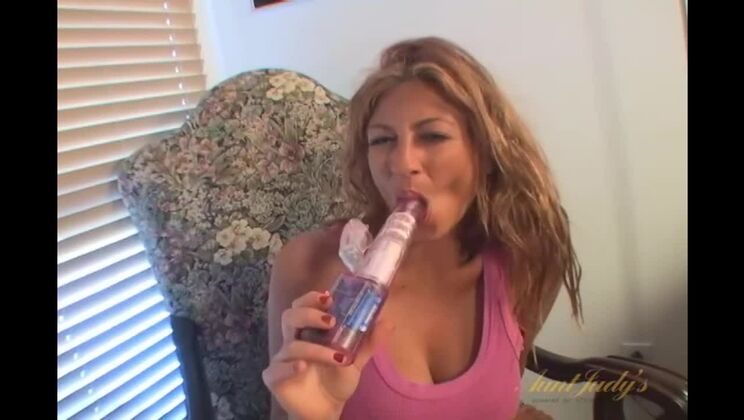 Boobies Jiggle with Sex Toys