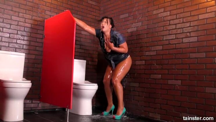 [Tainster] - Big Tits and Cum: Aisha Bahadur's Sex Toy Extravaganza - Aisha Bahadur