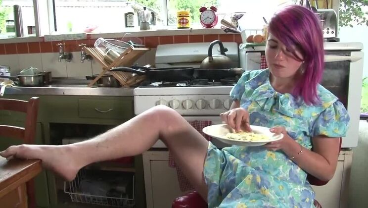 [GirlsOutWest] - Lilith's Hairy Kitchen Adventure - Lilith