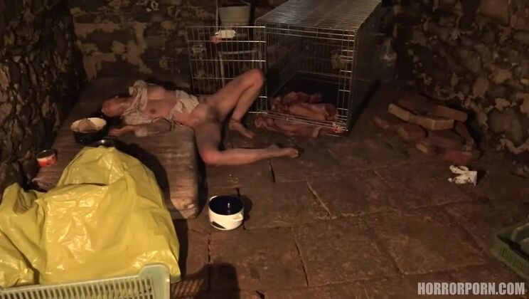 [HorrorPorn] - Hardcore Hellhole: BDSM Cage - Milan Ponjevic - Asteria Jade