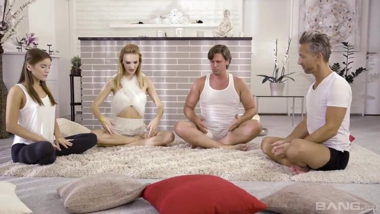 [BANG.com] - Wild Brunette Evelina Darling Gets Double Penetrated - Evelina Darling