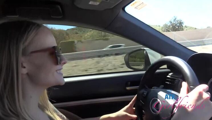 [ATKGirlfriends] - Take Blonde Paris Outdoors For Sex - Paris White