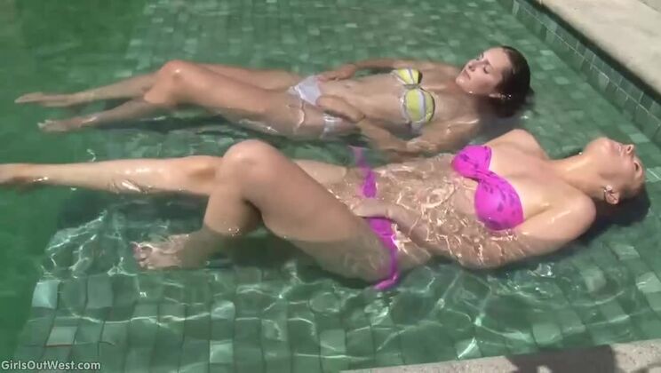 [GirlsOutWest] - Lesbian Lovers Cleo And Eli May Rip It Up Pt 1 - Cleo - Eli May