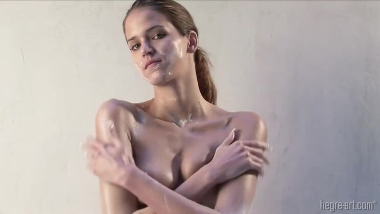 [Hegre] - Silvie's Skinny Czech Solo: Hairy and Highly Erotic - Silvie