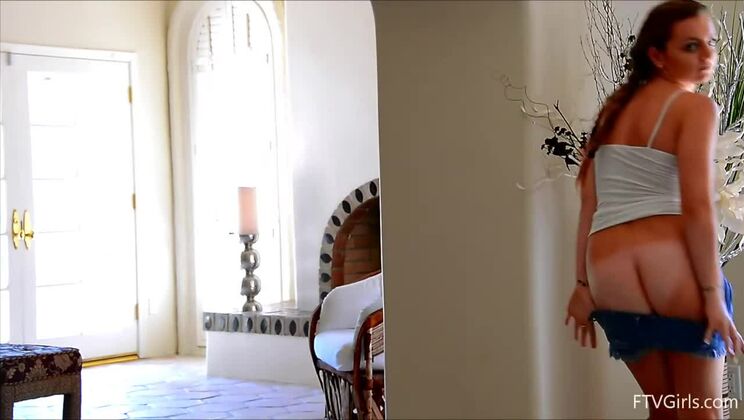 Cara Alone: A Young Nudist's Fingering Pleasure 7