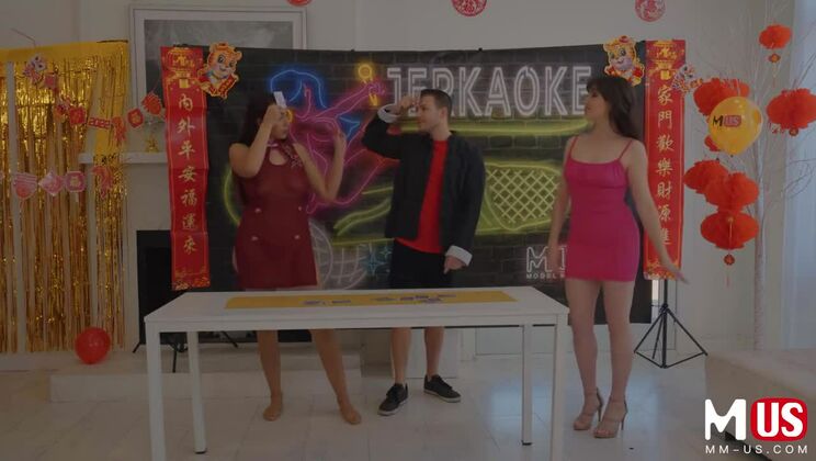 [ModelMediaUS] - JerkaokeParty With Codey Steele And Bella Rolland - Codey Steele - Bella Rolland