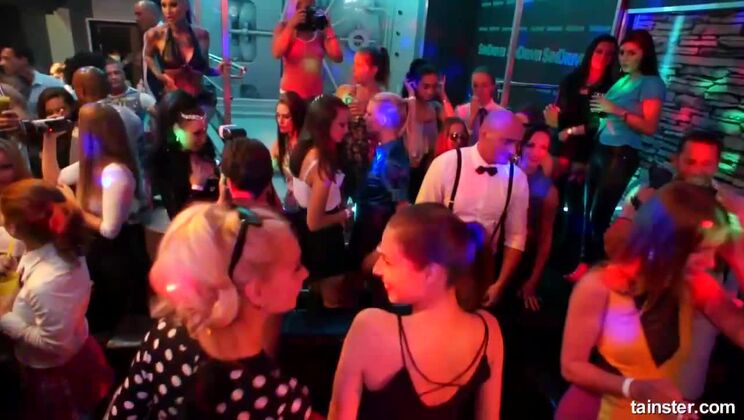 [Tainster] - Deepthroat Party with Kate Gold and Friends - Amirah Adara - Tiffany Doll - Victoria Puppy - Alexis Crystal - Kattie Gold - Cynthia Vellons