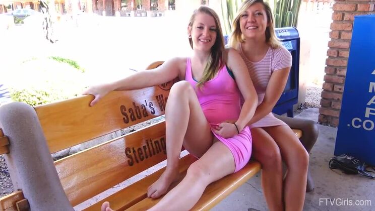 Lesbian Roommate Madison and Rachelle