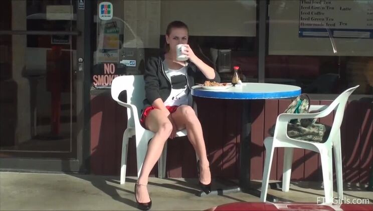 Beautiful Girl's First Day in Porn