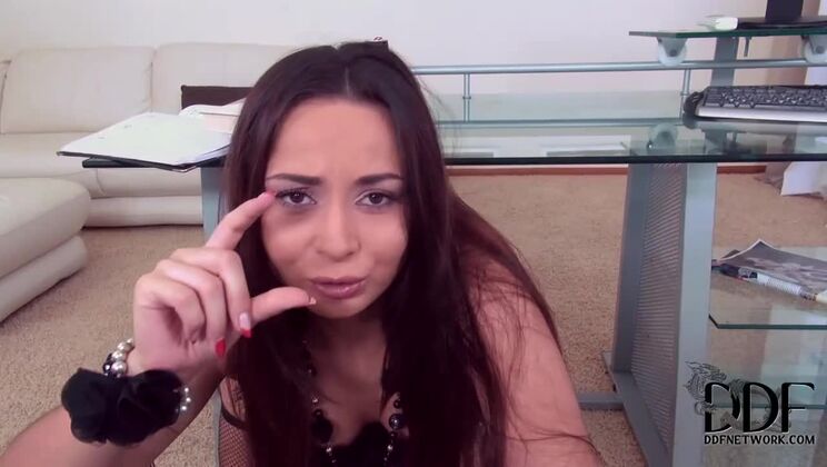 [OnlyBlowjob] - Office MILF Aurelly Rebel Gives Miracle Blowjobs - Chessie Kay