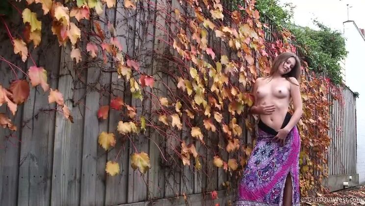 [GirlsOutWest] - Brunette Maddison Plays With Toys - Maddison