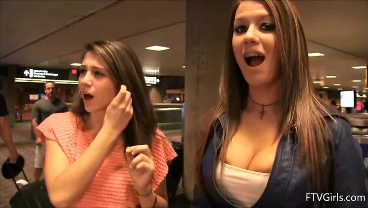 Beautiful Girls Hazel and Kelsey First Time Fun