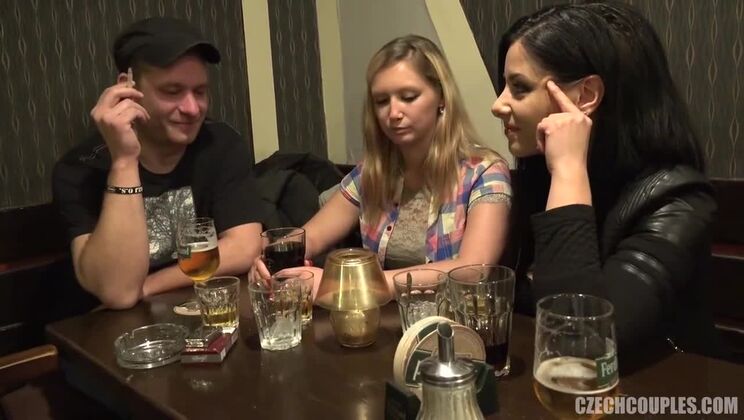 [CzechCouples] - Czech Brunette Couples Naughty Fun - Tony Profane - Klara Gold