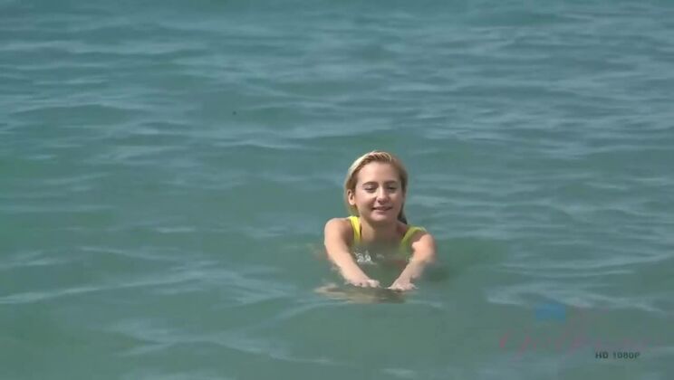 [ATKGirlfriends] - Odettes' pissing hot beach romp in Costa Rica - Odette Delacroix