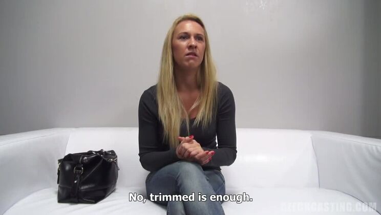 [CzechCasting] - Lenka's Casting: Hot Blonde from Czech