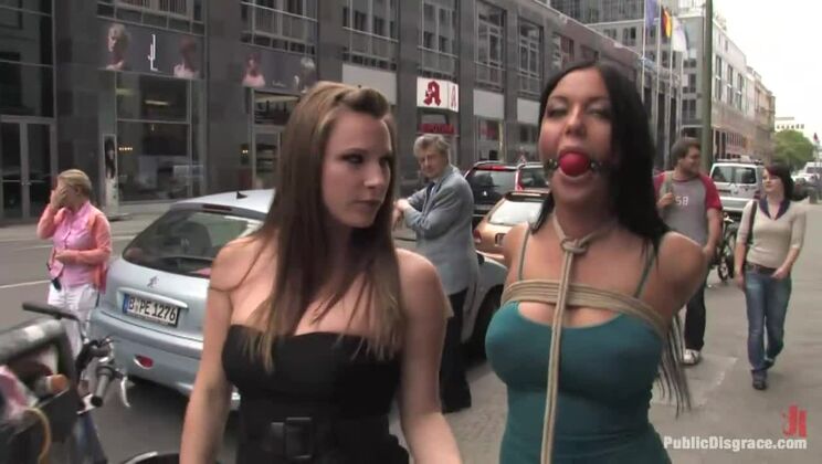 [PublicDisgrace] - BIG TITS AND BDSM: ANGELICA HEART TAKES IT ALL - Angelica Heart - Zenza Raggi