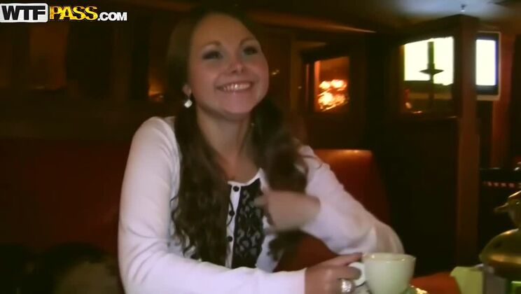 [PickupFuck] - Threesome Fun with Ilya, Mystica, and Eric - Pickup at 18 - Penelope Cum