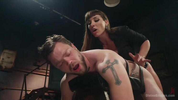 [DivineBitches] - Kara's Strap-on Surprise - Mistress Kara - Mike Panic