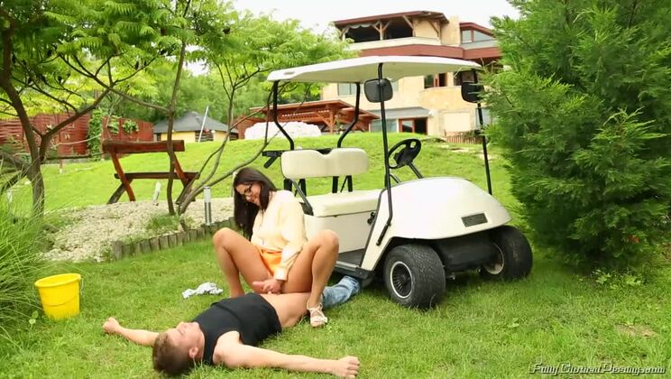 [Tainster] - Golden Girls Valentina And Bella Outdoor Fun - Valentina Ross - Bella Anne