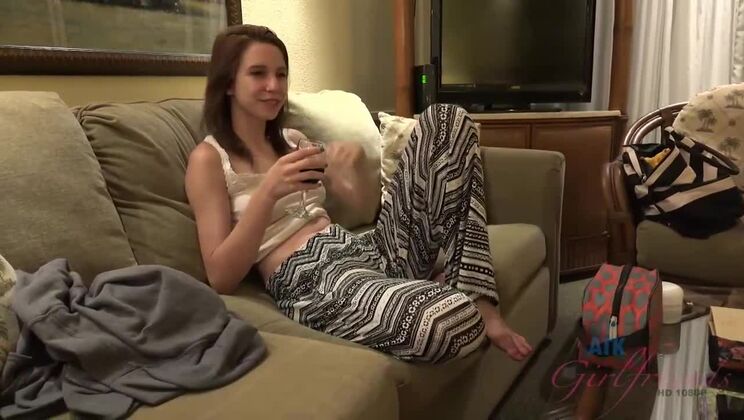  POV Redhead Seduction: Cece's Boobs in the Jeep