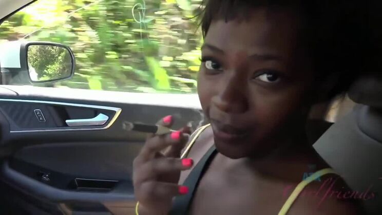 [ATKGirlfriends] - Girlfriend Noemie's Interracial Outdoor Dick Fixation - Noemie Bilas