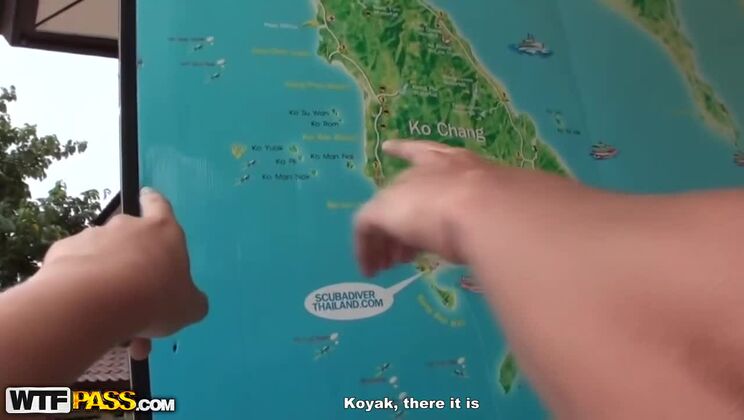 [WTFPass] - Cleopatra Rios And Slava Outdoor Asian Sex - Cleopatra Rios - Slava