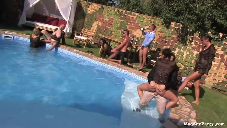 [Tainster] - Jasmine Black's Handjob Frenzy: Interracial Lesbian Pool Party Vol. 4 Part 2 - Jasmine Black