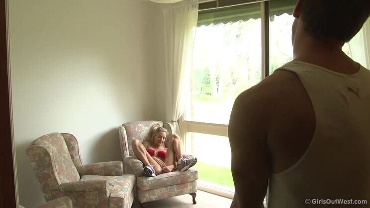 [GirlsOutWest] - Blonde Amber & Josh - Burning Desire - Amber