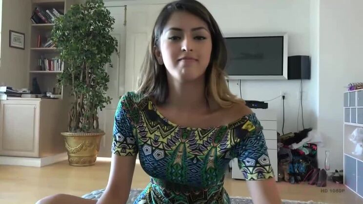 Hot Latina Sophia Leone Shows Off Her Skills