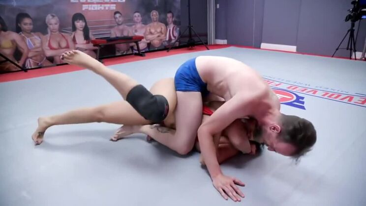 [EvolvedFights] - Facial Cumshot For Sheena Ryder After Fighting Chad Diamond - Sheena Ryder - Chad Diamond