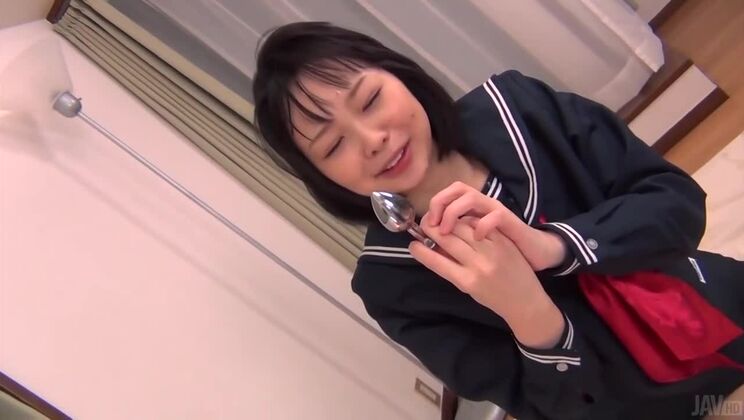 Asian Yuri Sakurai Gets Hammered