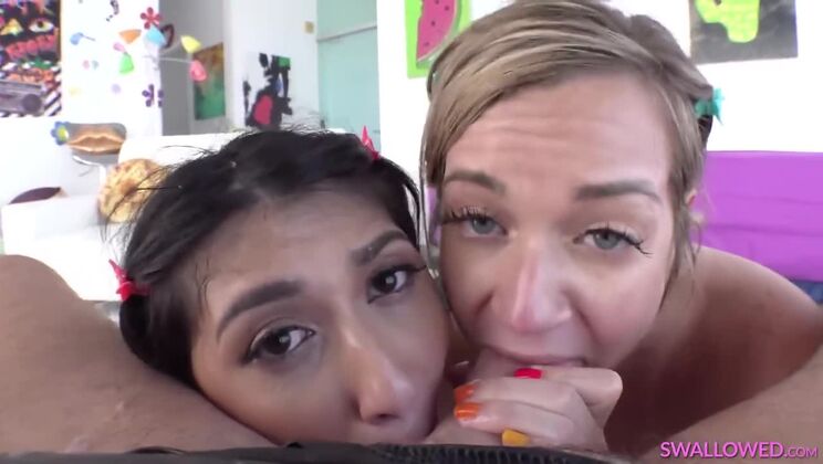 [Swallowed] - Rory Knox And Penelope Woods Deepthroat Fuck - Penelope Woods - Rory Knox