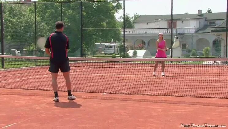 [Tainster] - Amy And Morgan Moon Outdoor Piss Fun In Stockings - Amy - Morgan Moon