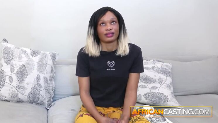 [AfricanCasting] - Uncut Interracial Sex with Giuliana - Giuliana