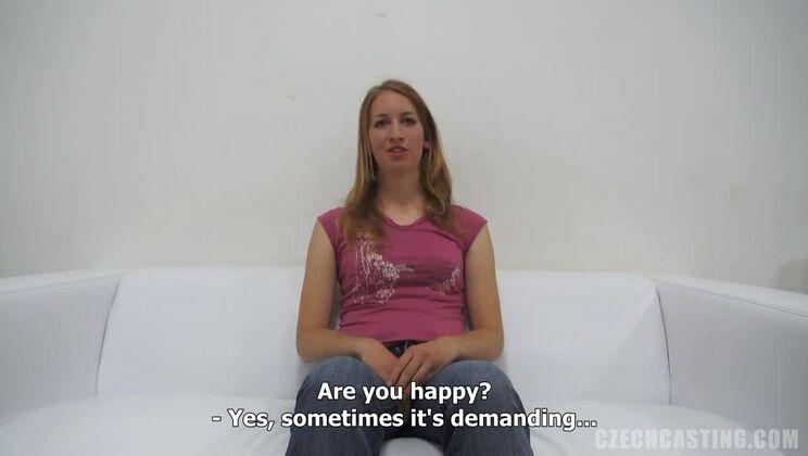 [CzechCasting] - Redheaded Czech Chick Julie Tease - Martina