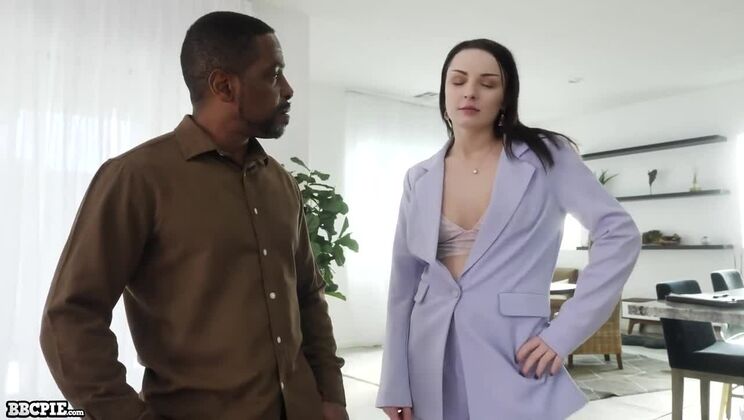 [BBCPie] - Tattooed Brunette Facial Queen - Kaby Snow - Daisy Fox