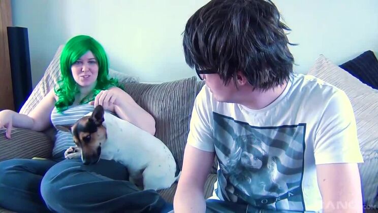 [BANG.com] - Tattiana's Huge Tits Fuck Nerd In Deepthroat Action - Tattiana