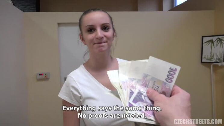 [CzechStreets] - Czech Big Tits Street Hookups 91 - Bald Rebel