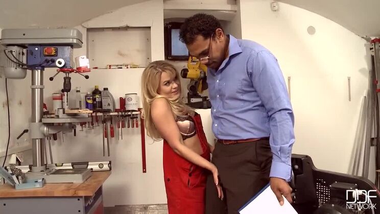 [OnlyBlowjob] - Blonde Bomber Barra Brass Unleashed - Barra Brass