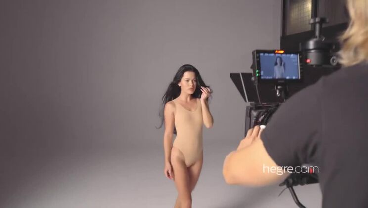 [Hegre] - Beautiful Brunette Belle - Belle