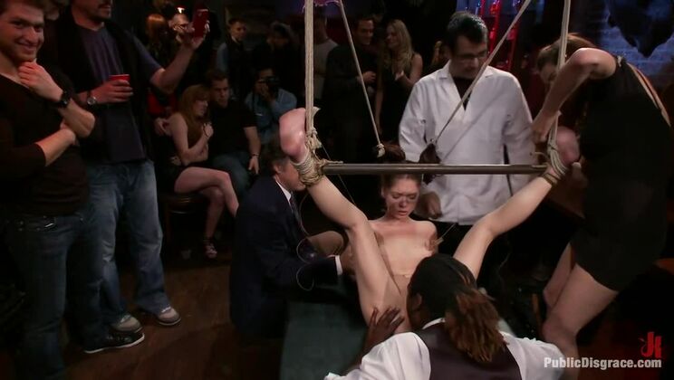 [PublicDisgrace] - Hardcore BDSM with Jessi Palmer and James Deen - James Deen - Jessi Palmer