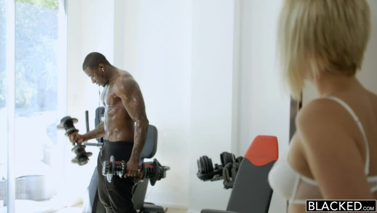 [BLACKED] - Blonde Babe Cheats with Husband's Black Mate - Kate England - Rob Piper