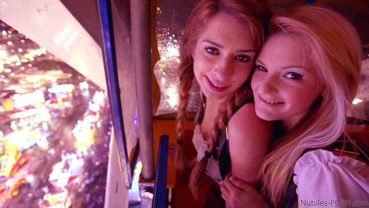 [NubilesPorn] - Brunette Milf And Blonde Teen - Joseline Kelly - Hope Harper