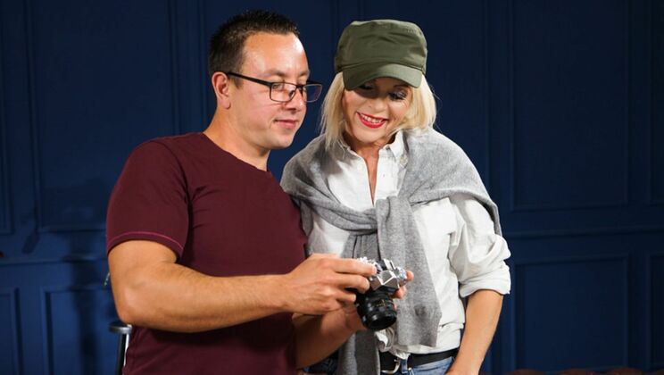 [LustyGrandmas] - Slutty Blonde Franny and Her Horny Master Rob - Rob - Franny