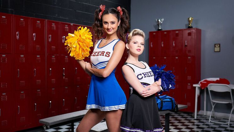 [WebYoung] - Lesbian Cheerleader Showdown