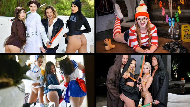 [TeamSkeetSelects] - Cosplay Babes Compilation - Daisy Stone - Sami Parker - Brooklyn Gray - Avery Black