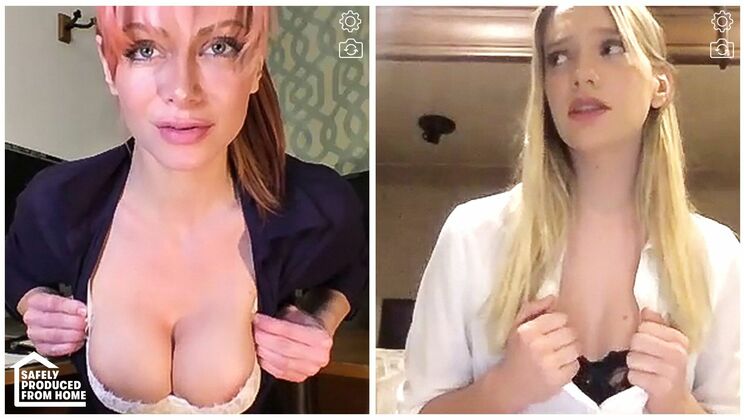 [Girlsway] - Lady Boss Gets Off Remotely - Kenna James - Serene Siren