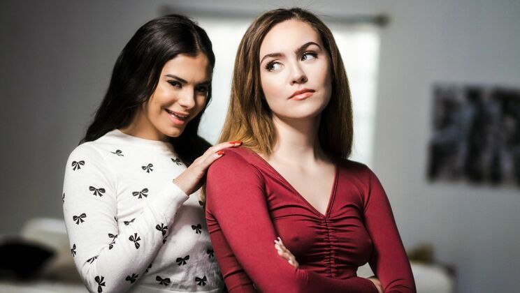 [WebYoung] - Big Tits Face Sitting Frenzy - Violet Starr - Freya Parker